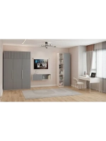 Шкаф для одежды распашной с полками 150х57х220 см Урбан