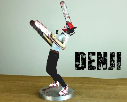 Denji Дэнджи Человек бензопила Chainsaw Man Коллекционная Фигурка Аниме