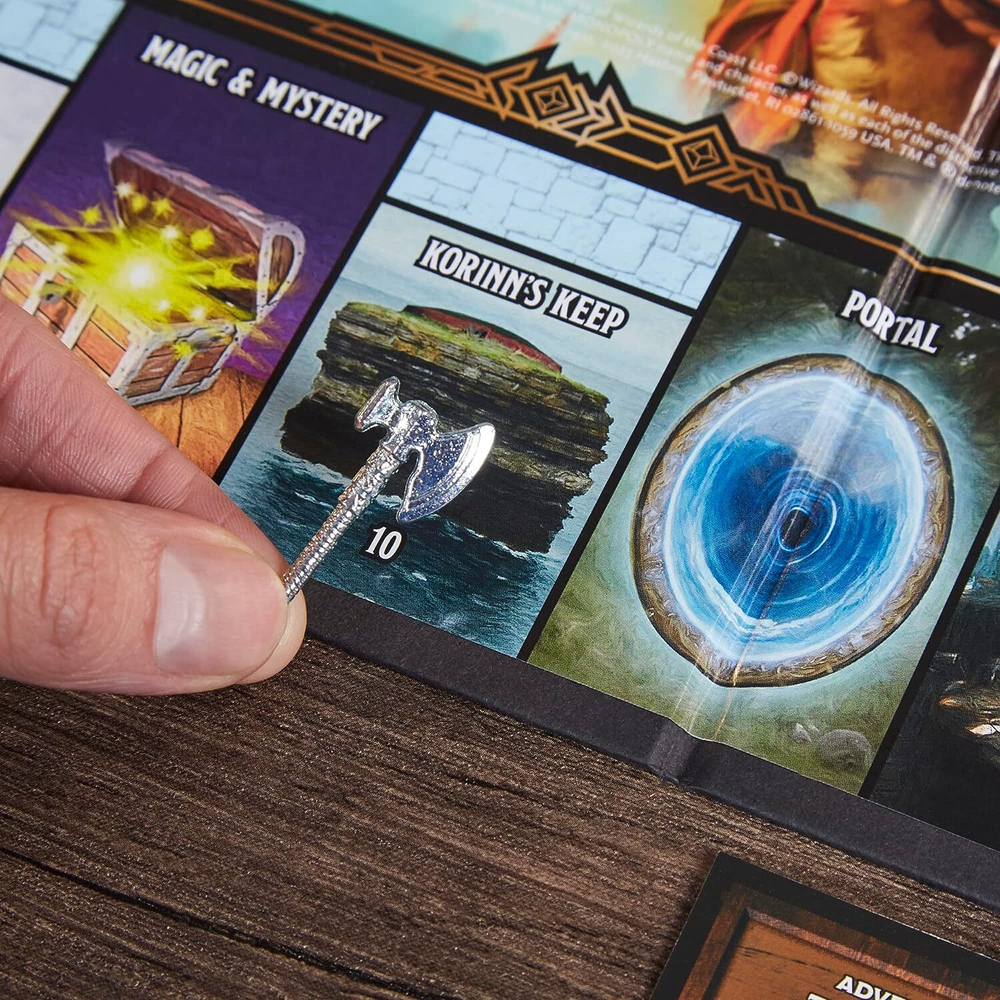 Монополия Dungeons & Dragons: Honor Among Thieves на английском языке