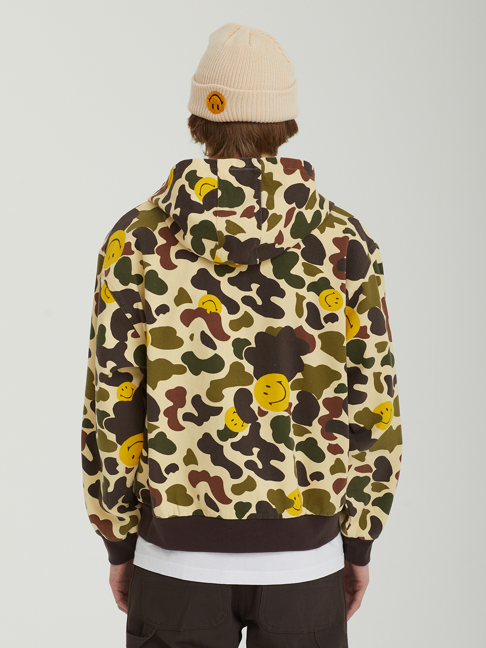 Мужская Толстовка Smiley Camo