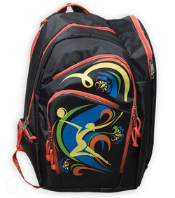 Покахонтас Чёрный/оранжевый