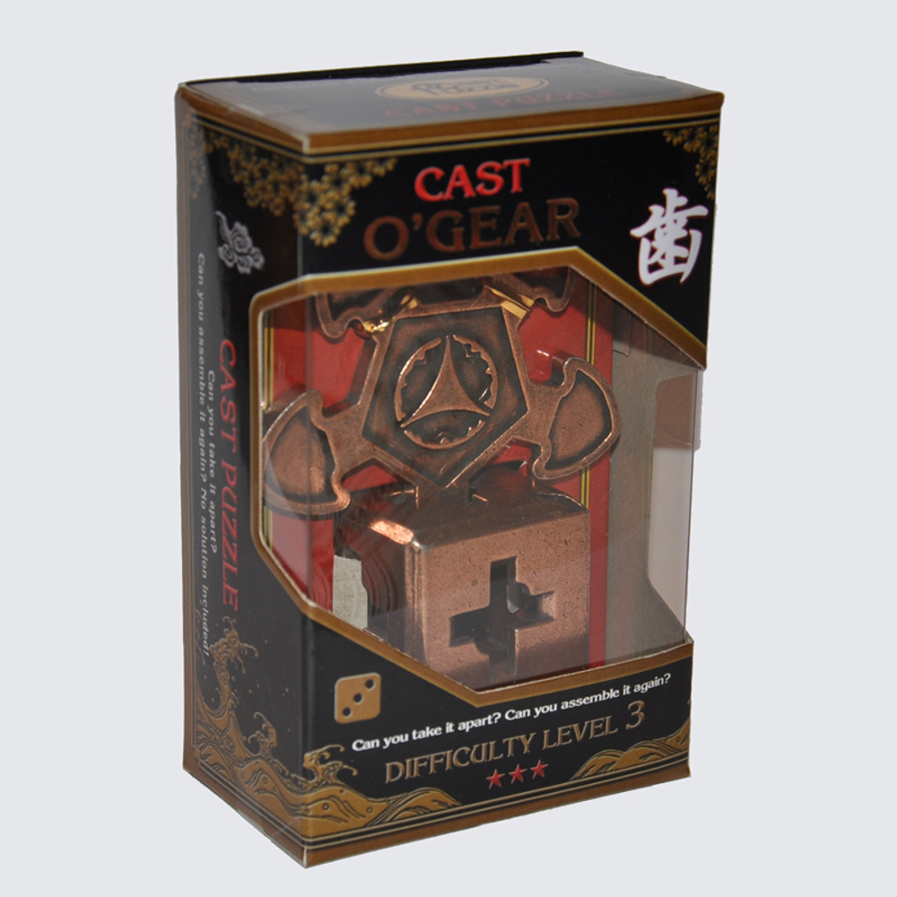 Металлическая головоломка 3-го уровня Cast Puzzle O`Gear