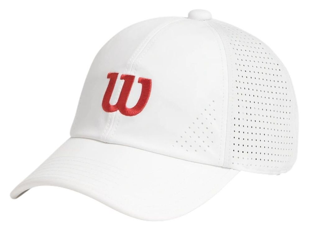 Теннисная кепка Wilson Active Perforated - белый