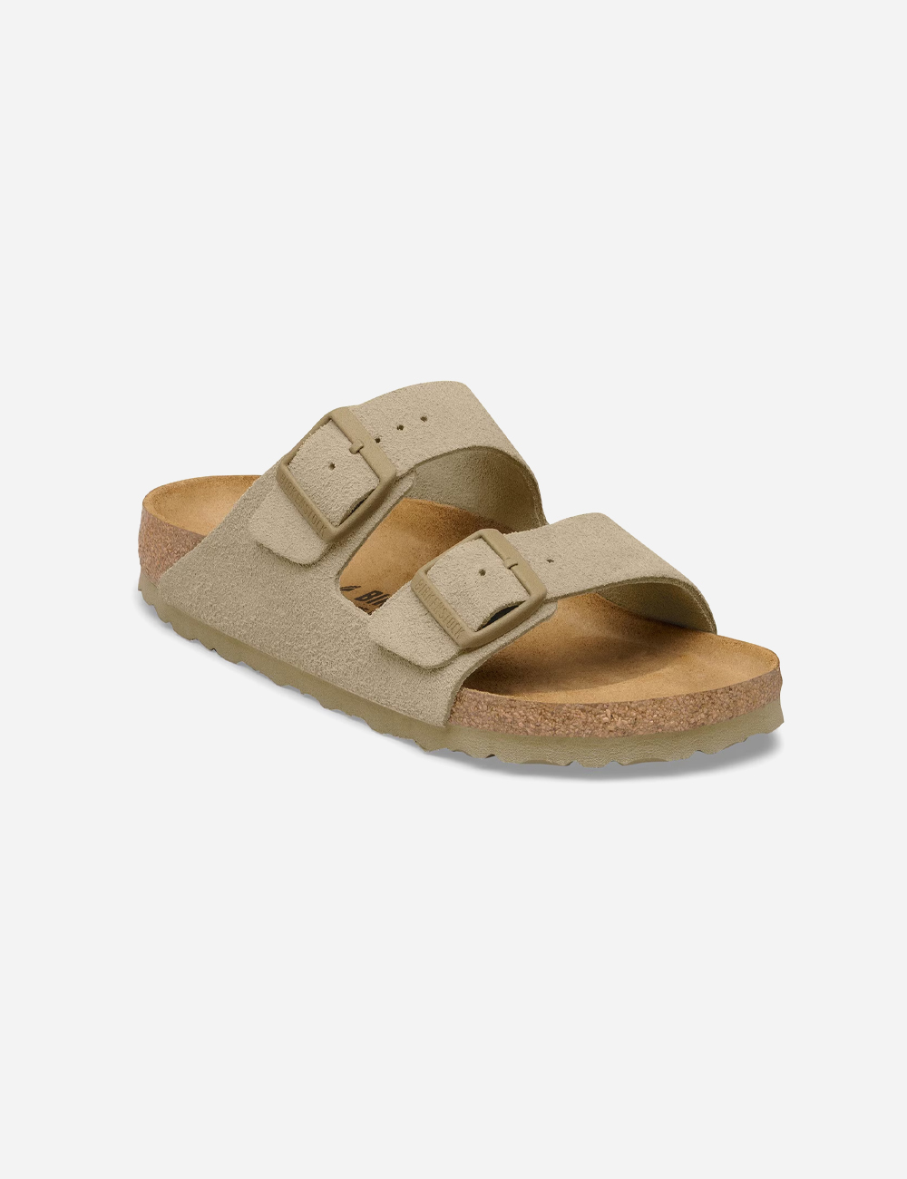 Birkenstock Arizona Suede "Faded Khaki"