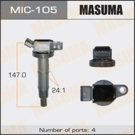 Катушка зажигания Masuma MIC-105 (90919-02244)
