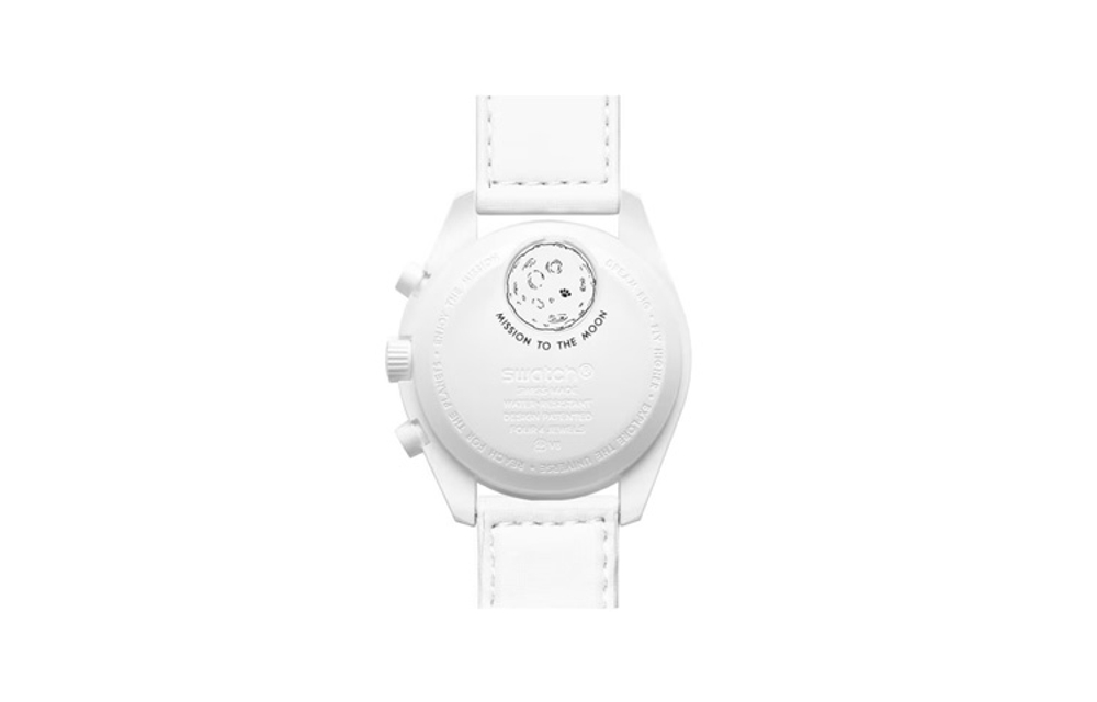 SWATCH Men 42mm White Watch SO33W700