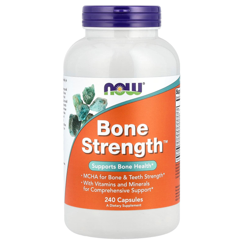 NOW Foods, Bone Strength, поддержка здоровья костей, 240 капсул