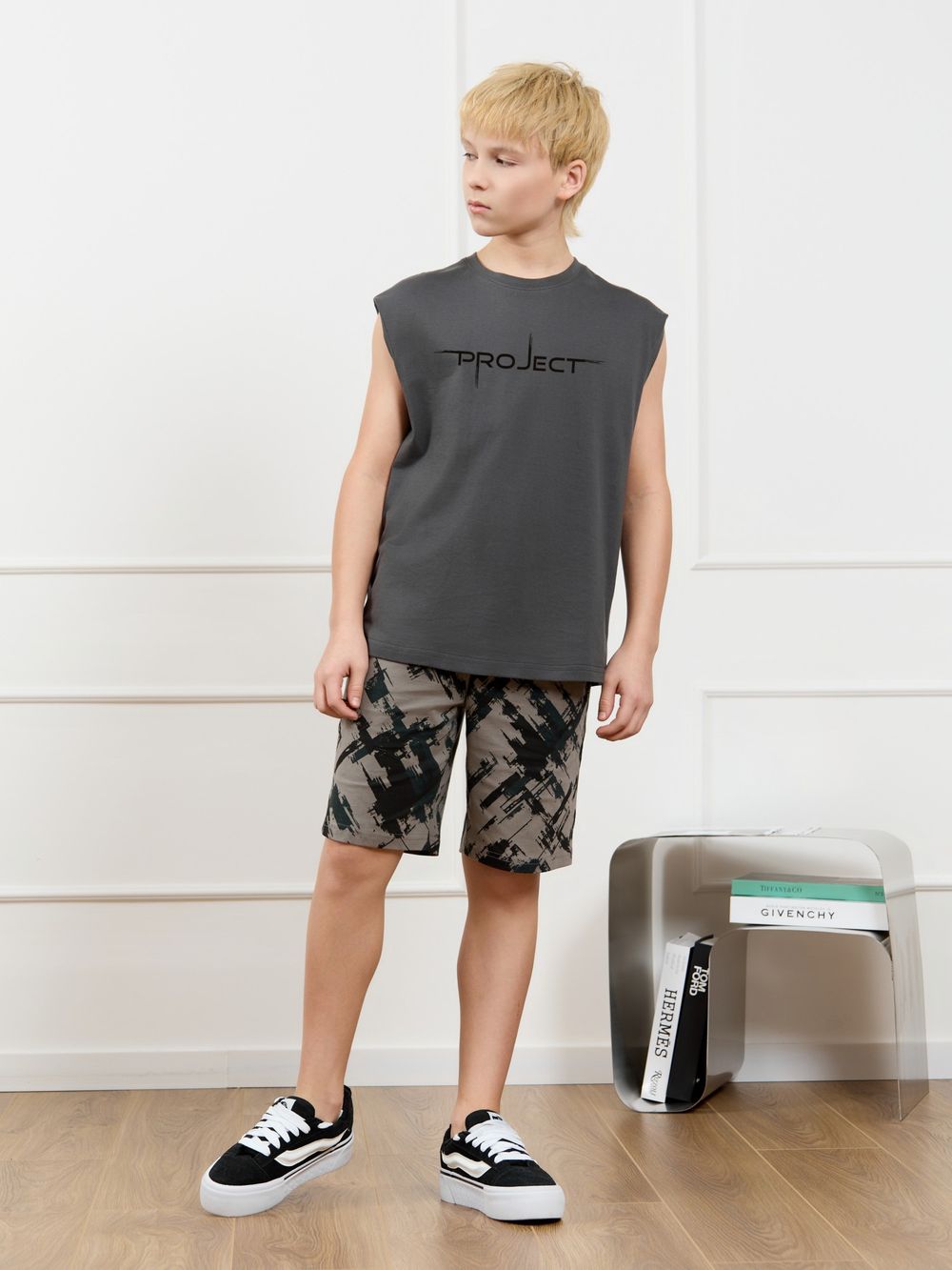 Костюм для мальчика Этюд-2 Виотекс ГРАФИТОВЫЙ