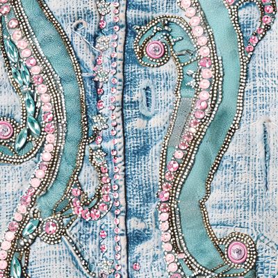 Деним и стразы