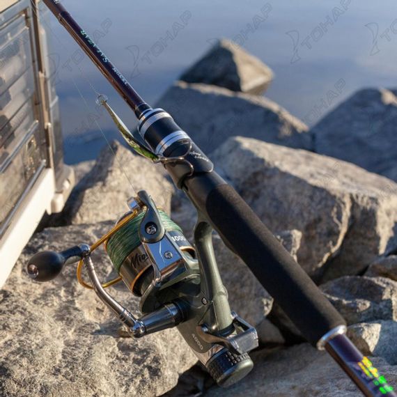 Катушка MIOKI 4000 BR 5+1 подшип + зап.шпуля Helios (HS-KF-M4000-S)