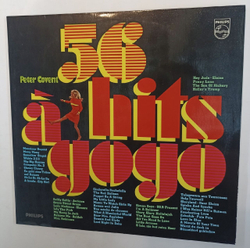 Винтажная виниловая пластинка Peter Covent Band 56 Hits A Gogo (Germany 1968)