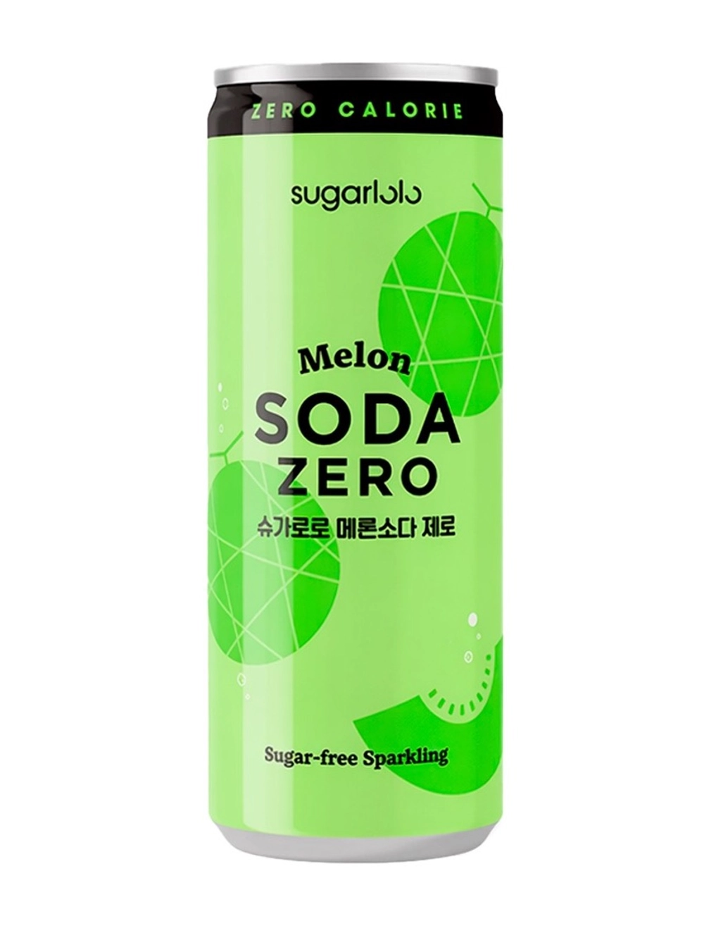 Напиток газированный без сахара Soda Zero со вкусом дыни