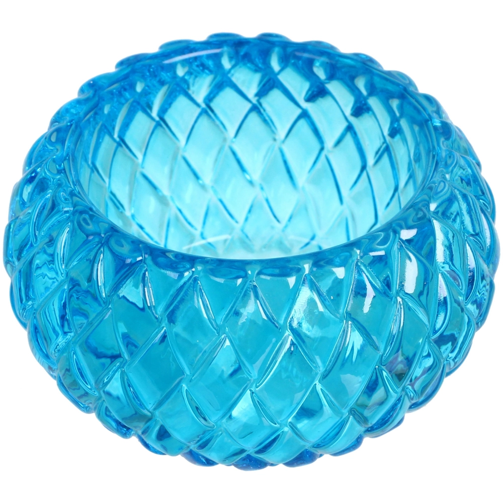 Подсвечник «Грация» 7,5*4,3 см, Голубой