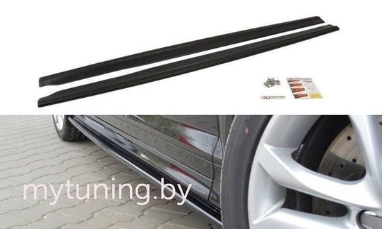 Комплект накладок на пороги для AUDI S3 8P (06-08)
