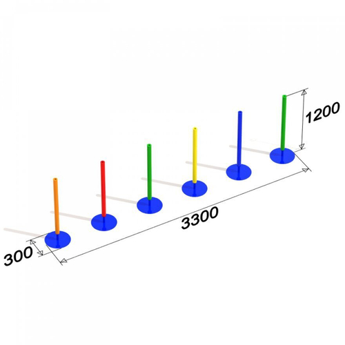 Элемент для выгула собак Лабиринт