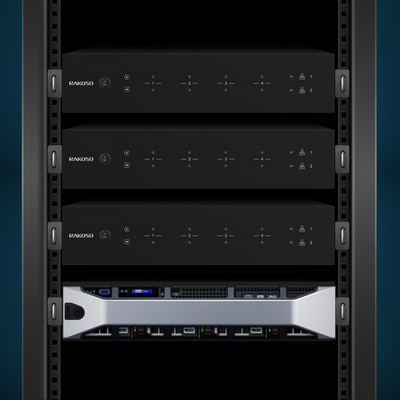 Медиаплеер с усилителем RAKOSO HA400 Black