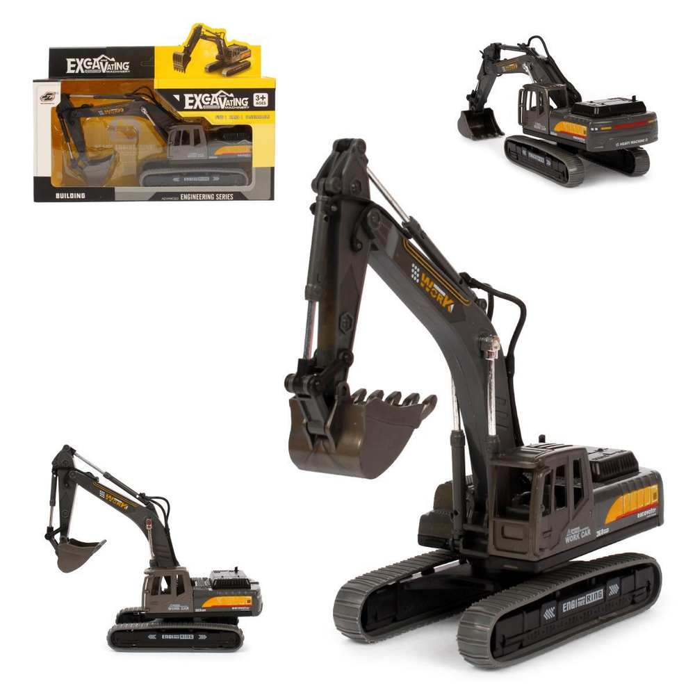 Спецтехника на бат. 24см, коробка JW567-040