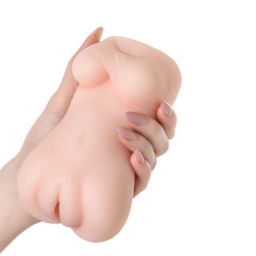 Телесный мастурбатор 15см ToyFa Juicy Pussy Cherry Ripe 893021