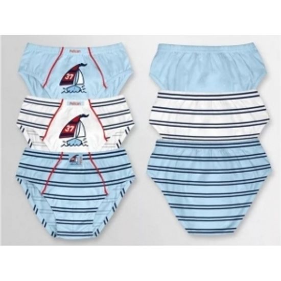 Трусы (3шт) для мальчиков PELICAN BUL334