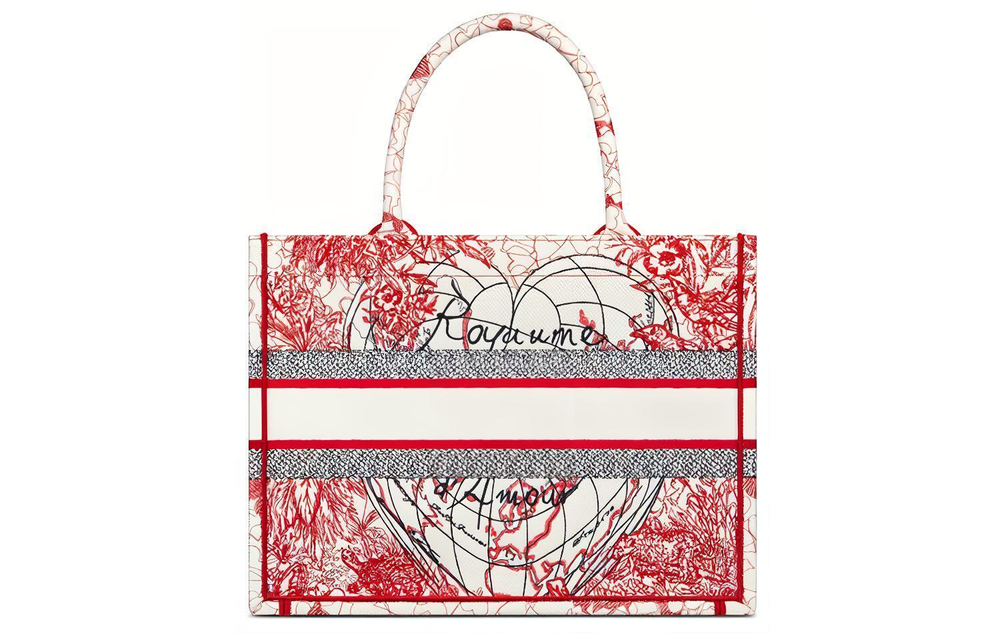Сумка DIOR BookTote D-Royaume d'Amour Tote, M1296ZRHT-M927