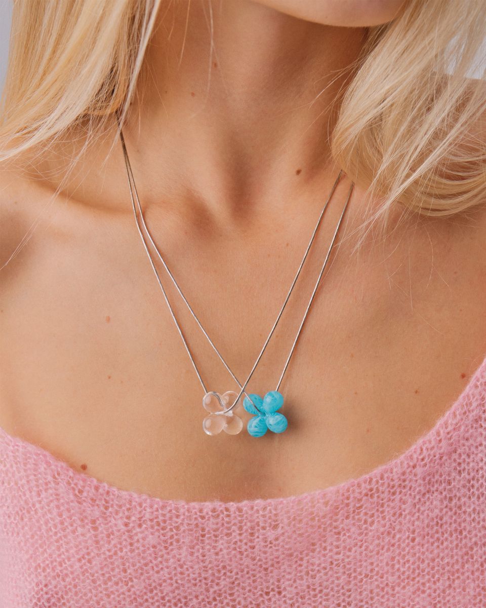 Подвеска Стеклянный Цветок Воздух