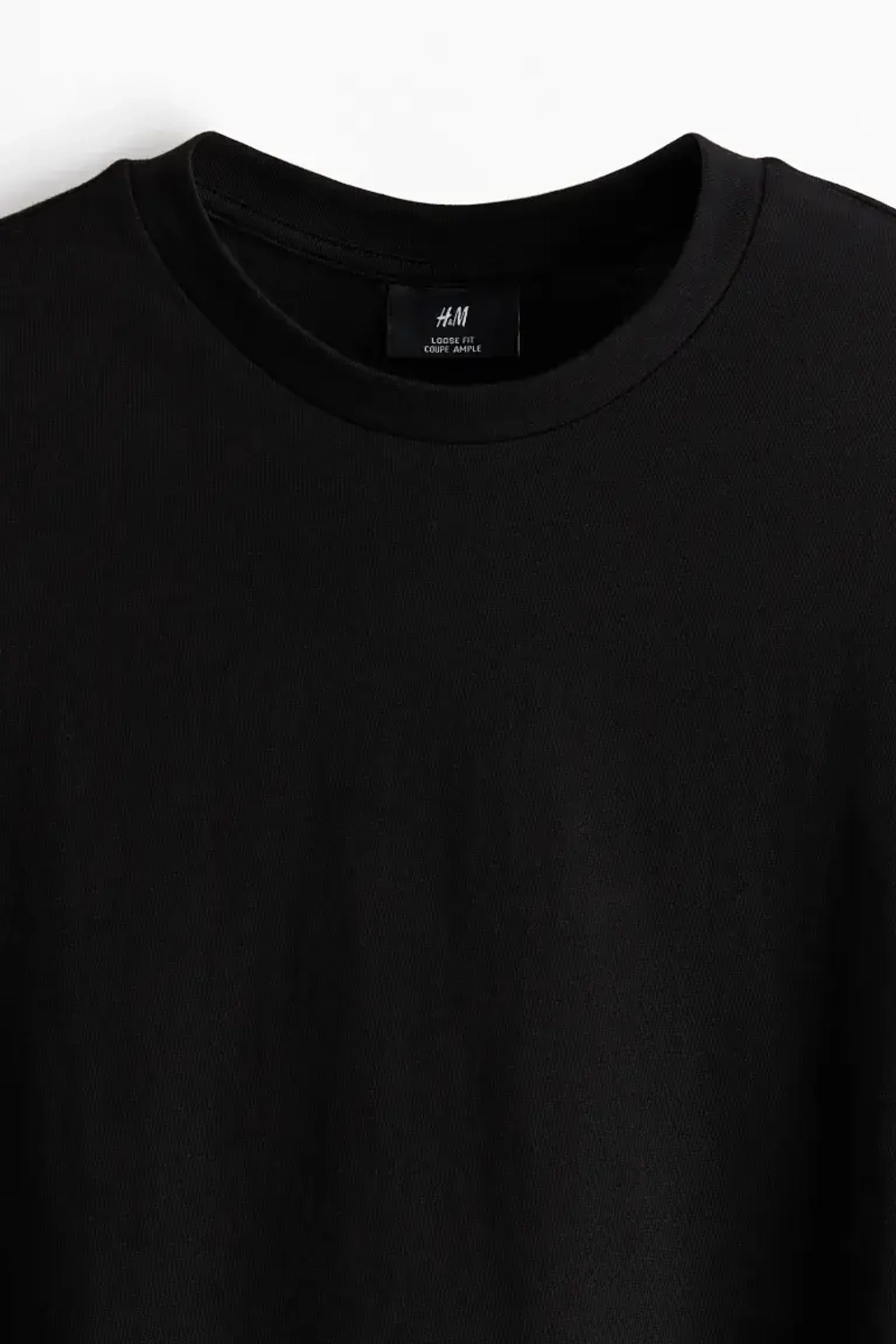 H&M Футболка свободного кроя, черный