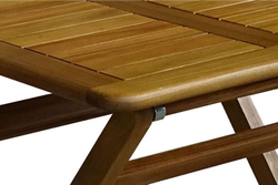 Стол из акации CALISTO 65 см складной