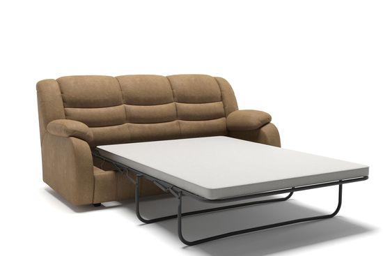 Ridberg диван-кровать прямой замша бежевый