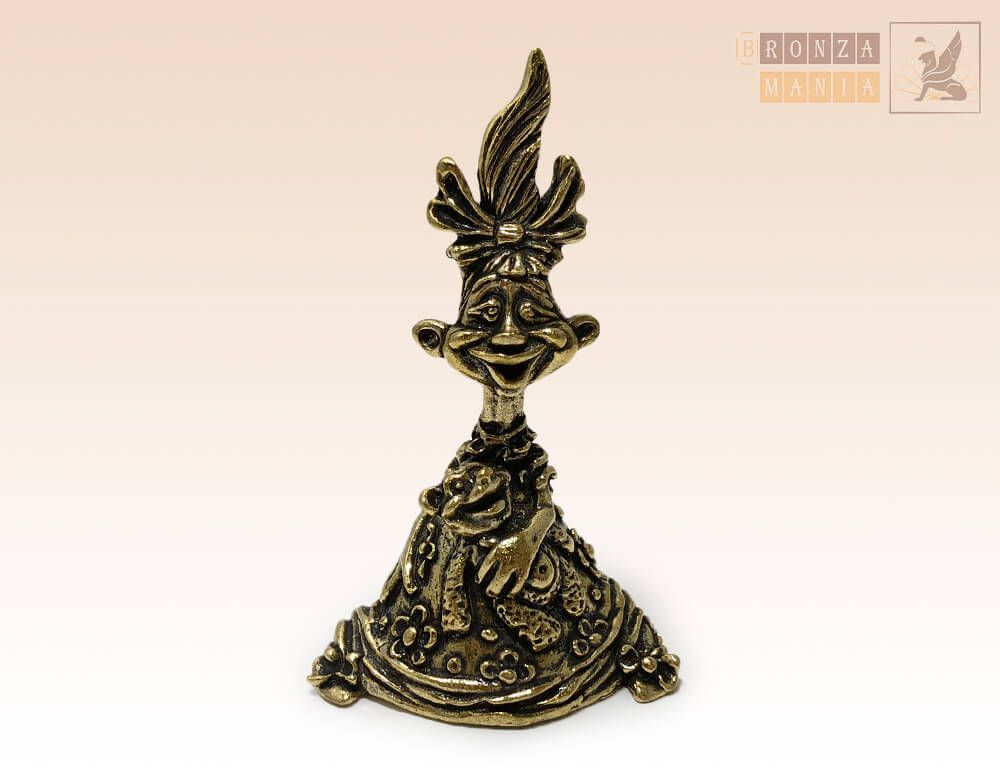 колокольчик Девочка с мишкой