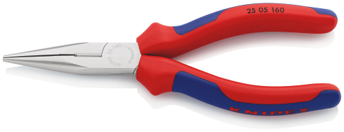 Длинногубцы хромированные KNIPEX 160 мм 2505160SB