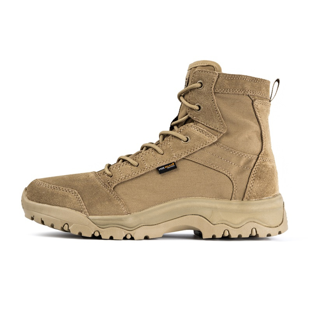 FFREE SOLDIER Slip Resistant Abrasion Resistant Mountaineering Shoes Unisex Combat Desert Boots