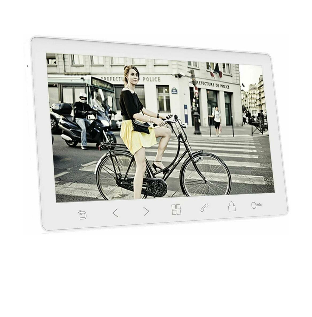 Монитор видеодомофона Amelie Slim (White) HD SE