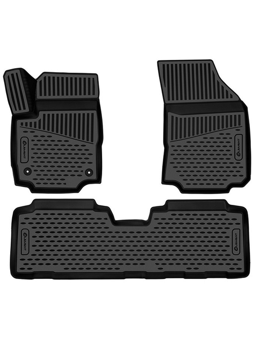 Коврики в салон для GMC Terrain 2018-, Внед, 3шт. (полиуретан) ELEMENT3DA68577210K