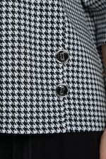 Джемпер Эдельвейс (черно-белый) Б11485 LT Collection