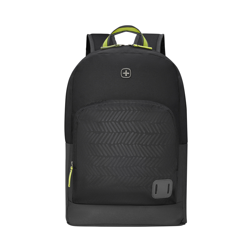 Прочный современный городской рюкзак чёрный объёмом 27 л NEXT Crango WENGER 611979