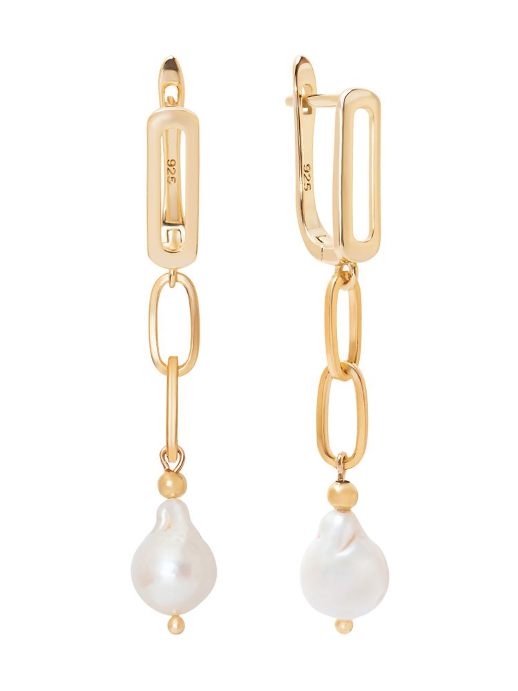 20165490 Серьги Роман с камнем