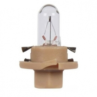 Автолампа  W 12-W 1,8W (R1,8 W) (BAX8.4d) beige Narva с патроном #17060