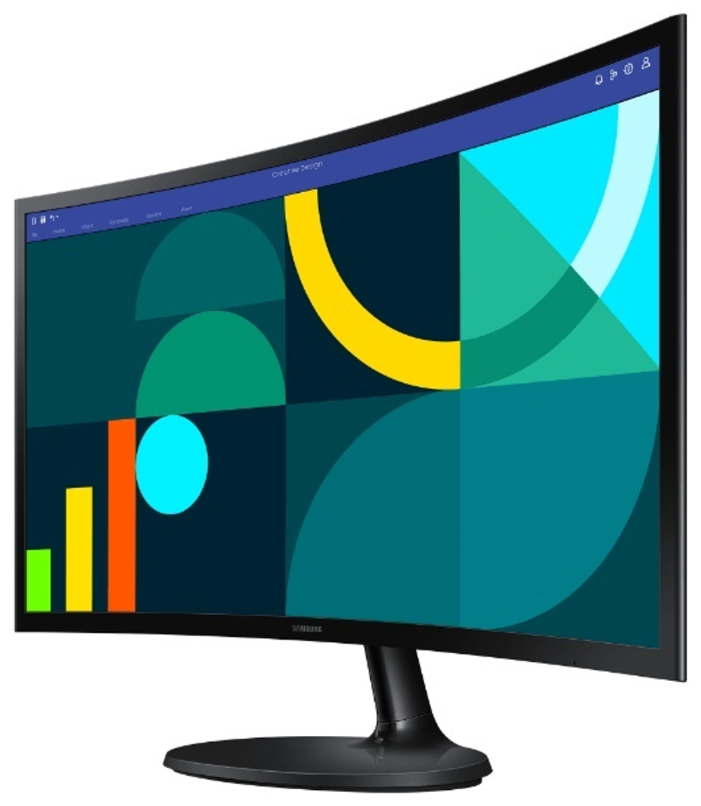 Монитор 24" Samsung LS24D364GAIXCI черный