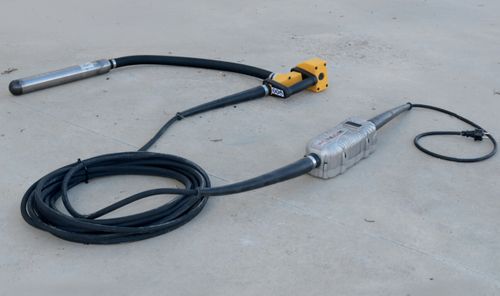 Глубинный вибратор Enar SPYDER PRO 60P GUN высокочастотный - [220V / 58 мм / длина 0.8 м]