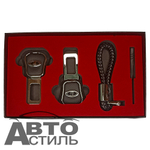 Заглушка ремня безопасности НАБОР "ЛАДА" (2заглушки+брелок+отвертка)