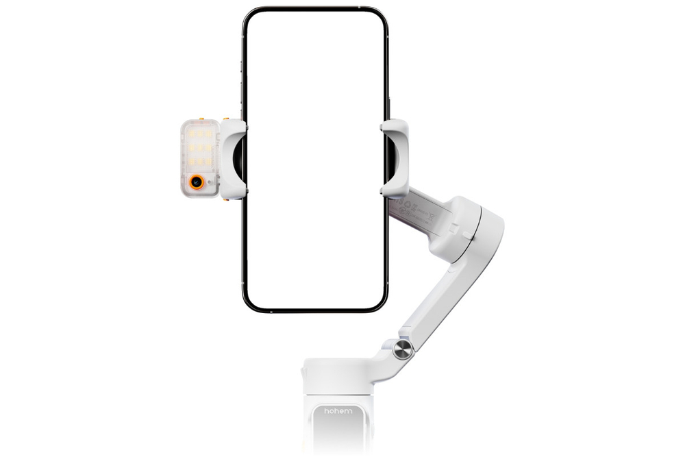 Стабилизатор трехосевой HOHEM iSteady V3 Ultra, белый