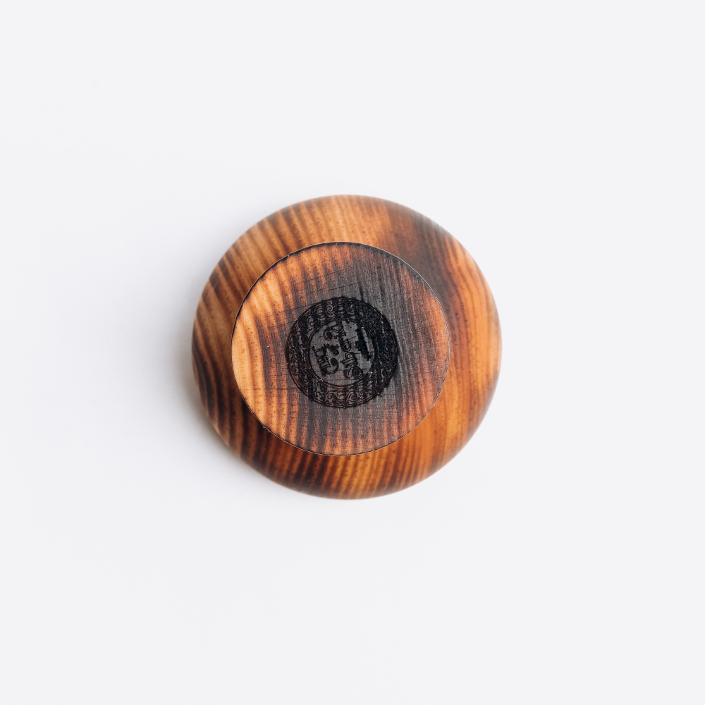 Деревянная Креманка (чаша) на ножке из древесины сибирского кедра. T175