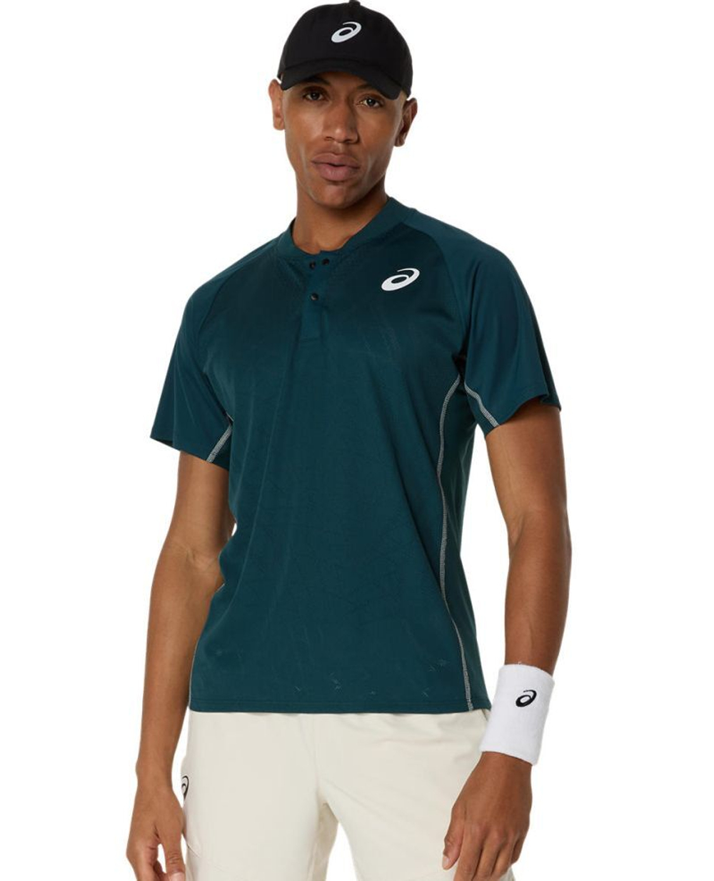 Мужское теннисное поло Asics Match Actibreeze - зеленый