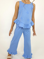 02-147-4 Комплект для девочки (туника+брюки)