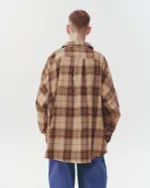 Купить Рубашка One Two Cowboy Shirt бежевая Рубашка One Two Cowboy Shirt бежевая