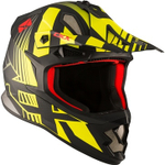 Шлем CKX TX319 RAIDER , жёлтый-чёрный матовый
