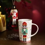 Набор подарочный «ЩЕЛКУНЧИК» (кружка 385мл+ёлочная игрушка) зеленый