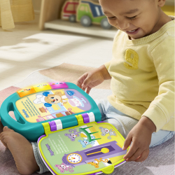 Fisher Price JMM57 — Музыкальная развивающая книжка Fisher-Price со стишками — фото 9