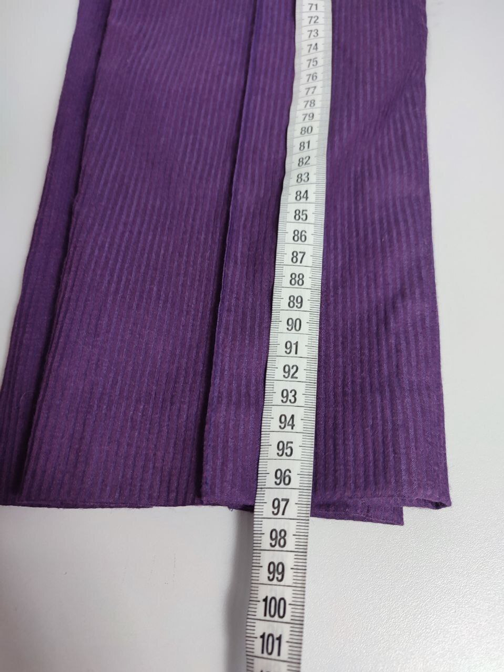 Брюки сливовые в полоску 44-46 размер