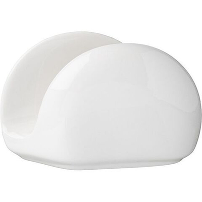 Белая салфетница «Кунстверк» из фарфора (Цвет: белый)